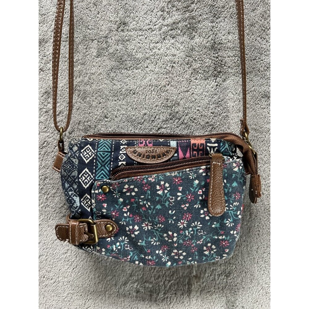 Vtg 90’s Union Bay Patchwork purse Bag Small Hand Bag Y2K Hippie Bohemian